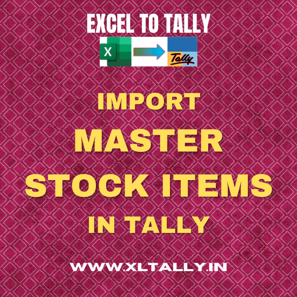 how-to-import-stock-items-in-tally-from-excel-smaart-excel-to-tally